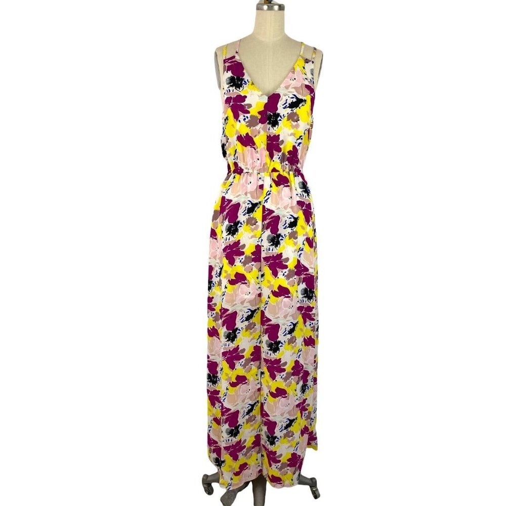 Devlin Maxi Flora Sleeveless Long Dress Size Small NEW $128‎